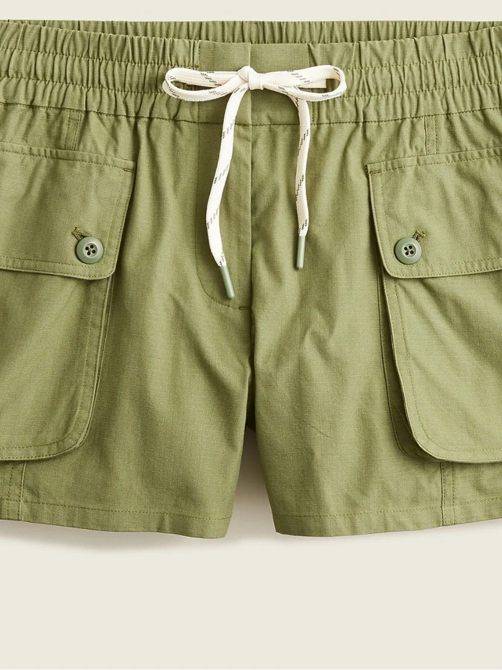J Crew Pull-On Cargo Short General Surplus Green Size Medium - Picture 4 of 14